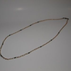 Vintage Tiny Off white Faux Pearl Necklace